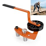 Gliterra Upgraded Deck Board Straightening Tool, Heavy-Duty Thickened Carbon Steel Deck Lever, Professional Decking Installation Tool for Composite Board