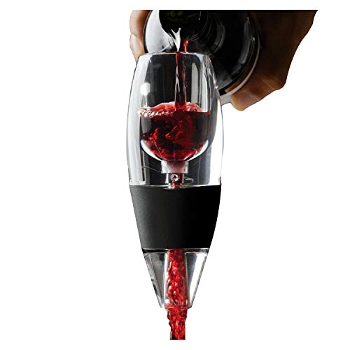 Amani Wesc Red Wine Aerator Pourer and Decanter with Base- Premium Aerating Pourer and Decanter Spout