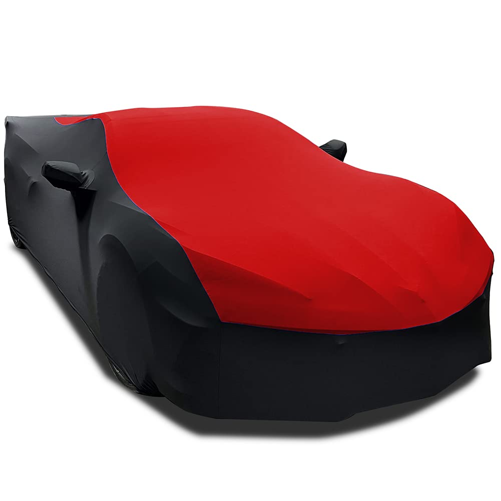 C8 Corvette Custom Fit Car Cover - Indoor Ultraguard Stretch Satin Sport Series - The Ultimate High End — view 6