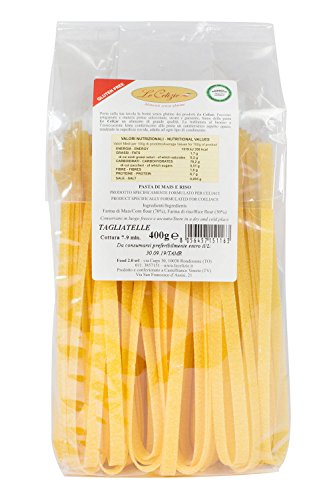 Le Celizie Tagliatelle di Mais e Riso, Pacco da