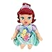 Disney Princess Ariel Baby Doll Deluxe with Tiara, Carrier, Plush Friend, Pacifier, Bib & Baby Bottle [Amazon Exclusive]