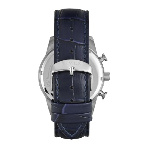 Image of TIMEX Silver Round Dial Analog Men's Watch - TWEG176SMU01