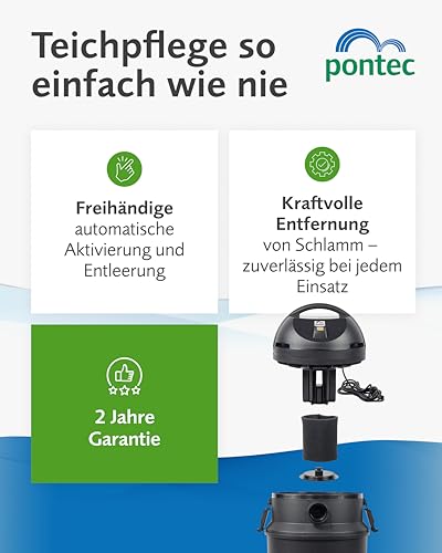 Pontec Teich- & Poolsauger PondoMatic - 3