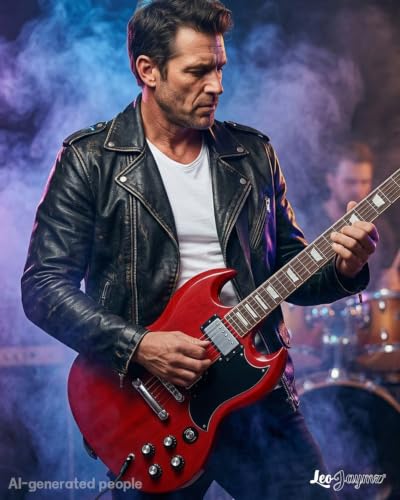 Image of Leo Jaymz 39 Inch Solid Body Electric Guitar - Poplar Wood Body,Maple Neck and Laurel Wood Fretboard (Red)