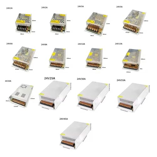Fuente de alimentación 12V 1A contra sobrecalentamiento para tiras LED de bajo consumo 4