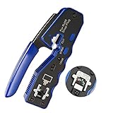 Handgriffe der Anschlüsse Drahtende quetschverbindenzange Handermüdung zu reduzieren und verhindern ein Verrutschen beim Abisolieren und Crimpen