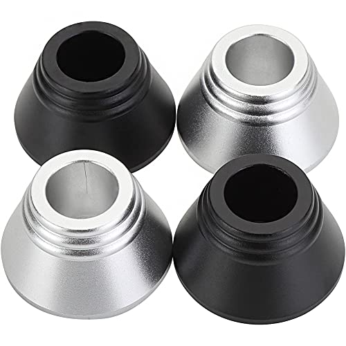 Aluminum Desk atty Stand Holder Display Holder for 5-10/e-Go Battery Stand Holder for RDA RTA Battery (15mm Hole x 4pcs)