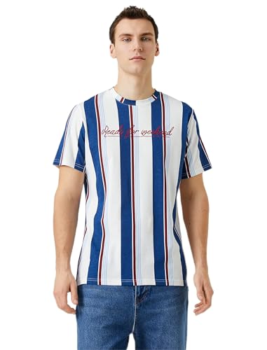 T-shirt imprimé slogan respirant pour éviter la chaleur et rester stylé