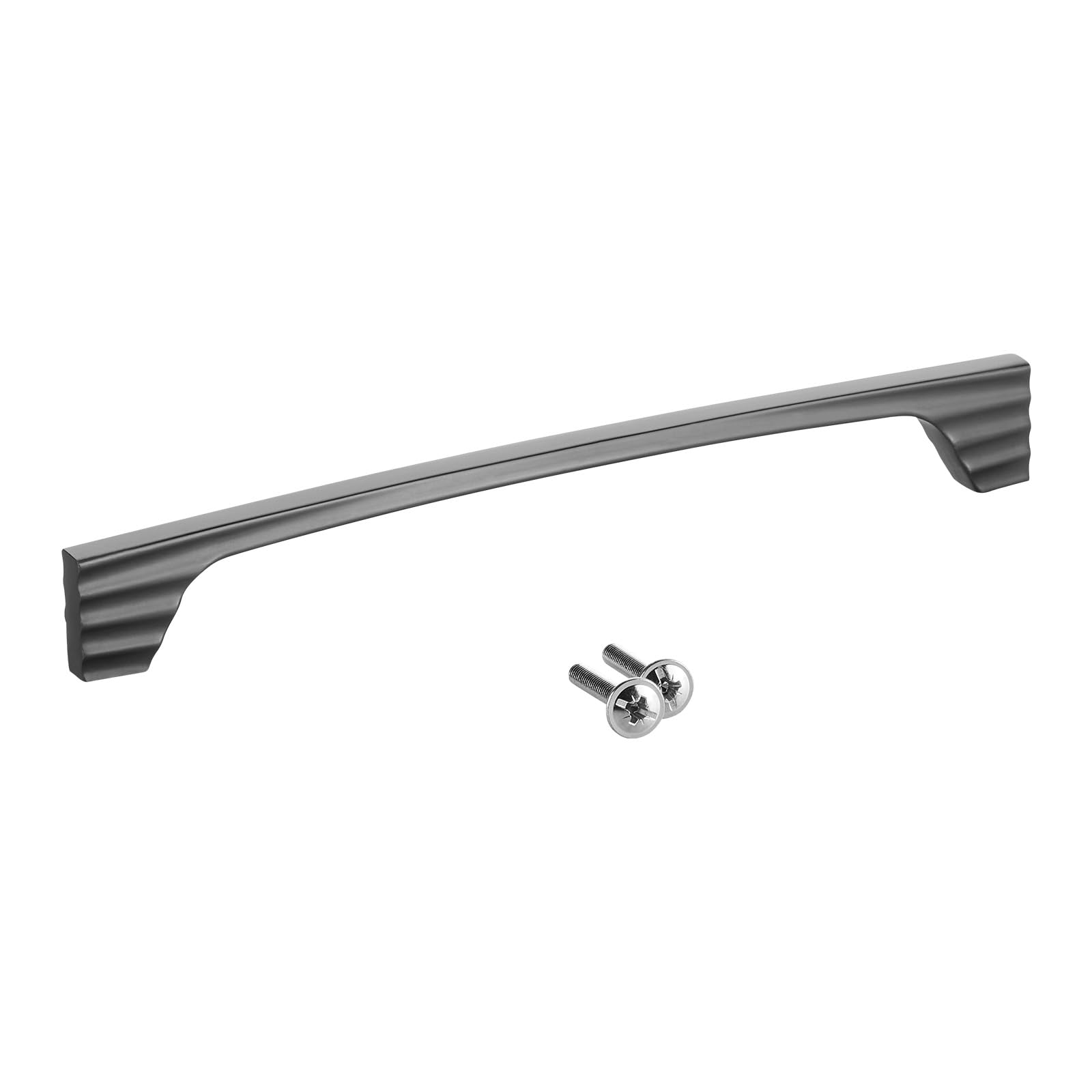 SOTECH 45 Stück Möbelgriffe Bügelgriffe WING BA 192 mm anthrazit Schubladengriffe Schrankgriffe Schranktürgriffe