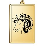 Collares unisex con colgante de cabeza de caballo para mujeres y hombres, color dorado, pelo largo, cabeza de caballo, cadena de hip hop, joyería 2023