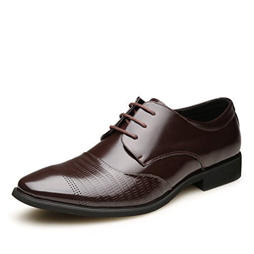 Chaussures en Cuir des Hommes de Printemps - Chaussures Habillees d'Affaires 25.8CM