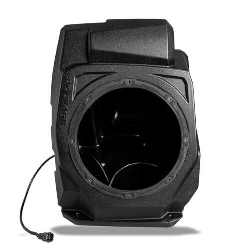 SSV Works 2025-UP Polaris RZR Pro R/Pro S/Pro XP Subwoofer Enclosure – Under-Dash 10' Ported UTV Sub Box for UTV Audio Systems 250-RZ6-UDP10U | Enclosure Only