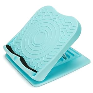 Belle Vous Professional Slant Board Calf Stretcher – Adjustable Incline Ankle & Foot Board – Leg Exercise Board for Plantar Fasciitis, Tight Calves, Heel Training, Squats & Physical Therapy Equipment