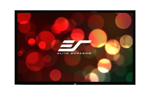 Image of Elite Screens ezFrame Series, 120-inch 16:9, Rear Projection Fixed Frame Home Theater Projection Screen, Model: R120RH1