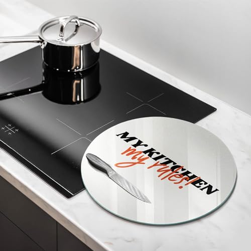 Planche à découper induction protection plaque cuisson 40cm matériau résistant