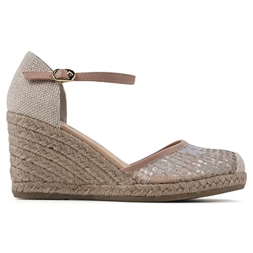 Image of WHITE MOUNTAIN Women's Mamba Espadrille Wedge Sandal