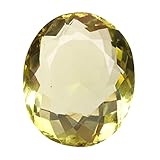 REAL-GEMS Brazilian Yellow Citrine 48.6 Ct. Beautiful Oval Cut Loose Gemstone For Jewelry Making GS-165