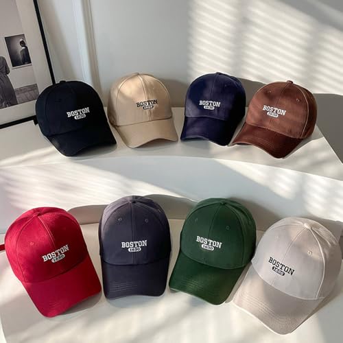 Gorra vintage de algodón lavado unisex beige claro miniatura 2