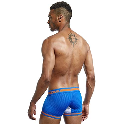 JOCKMAIL Mesh U Pouch Boxer Men Underwear Comft Underpants Pants Trunks Mens Boxer Shorts4