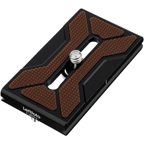 Leftfoto 70mm Arca Swiss Metal Camera Quick Release Plate with D-Ring Screw