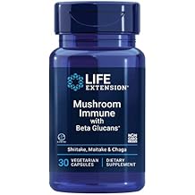 Life Extension Mushroom Immune with Beta Glucans