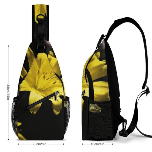 Sling Bag Crossbody Chest Bag Casual para Viaje miniatura 2