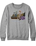 Hochwertiges Sweatshirt mit brillantem, waschbeständigem Druck