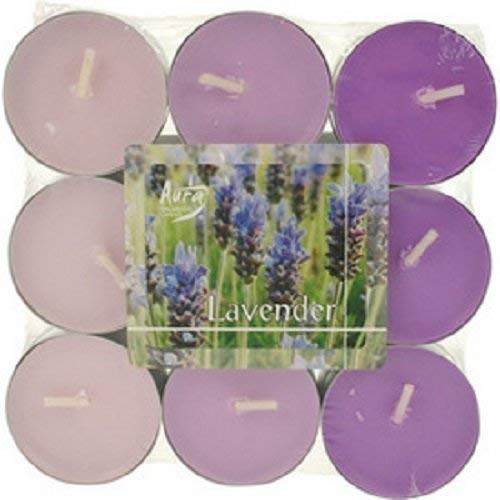 6* Té Aroma 18 Lavanda en Blockpackung en Color Gradación Von Hell - Oscuro