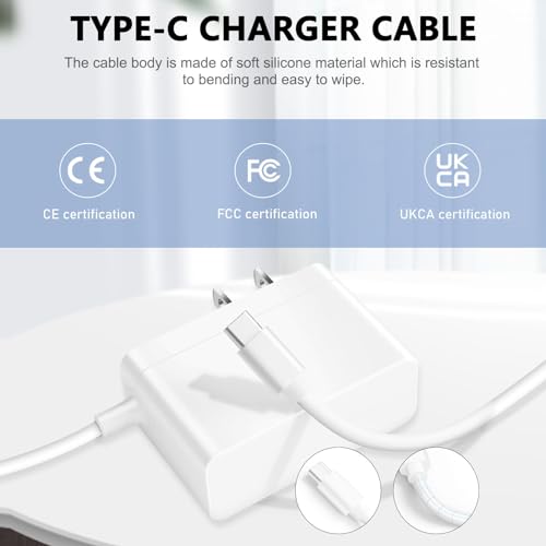 image for SGEOYPIL VR Charger Cord Compatible with Meta Oculus Quest 2/3/1 Heads
