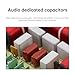 DriSentri 4 Way Crossover for Speaker, 120W 4-8 Ohm 4 Way High & Midrange with Dual Low-Frequency Divider, HiFi Solderless Audio Speaker Upgrade for Home Stereo