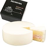魔法洋菓子店ソルシエ ケーキ デコるだケーキ ホワイト 4号 直径13.5cm 2人～4人分 285g 【単品（ローソクのみ）】 スイーツ ギフト いちご 手作り 誕生日ケーキ