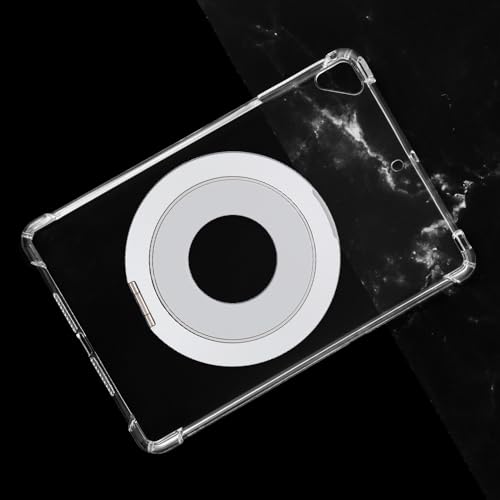 Funda para iPad Mini 5 con soporte de mesa y mango protector transparente para escritorio 3