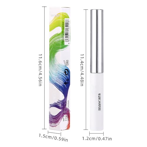 Image of Colored Mascara for Eyelashes, Voluminous Colorful Mascara, Pink Purple Blue Green Red White Black Brown Lash Pack - Lengthening, Defining, Curling, Multiplying Formula (08#-Purple)