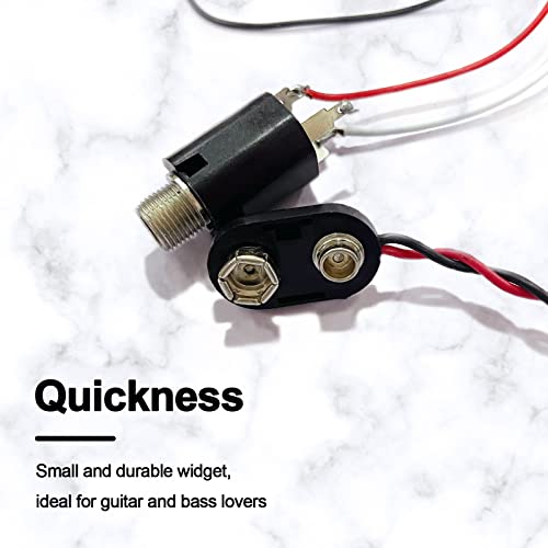 Saphue Pre-Wired 3 Band Active Bass Circuit Active & Passive Eq Equalizer Electric Bass Preamp Circuit #TOP3
