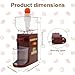Peanut Butter Maker, Electric Peanut Grinder, Kitchens Butter Machine, Sauce Nut Grinder with Non Slip Rubber Base, Versatile Grain Grinders for Groundnut, Almond, Cashew Nut, Safe Easy to Clean