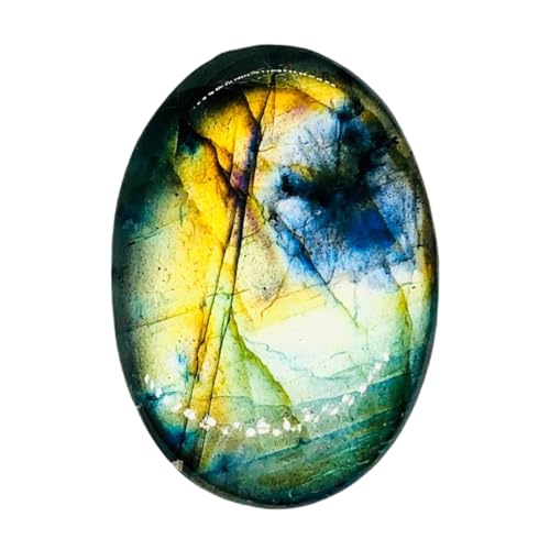 Pierre gemme labradorite GH_NAT_02031 pour bague et pendentif