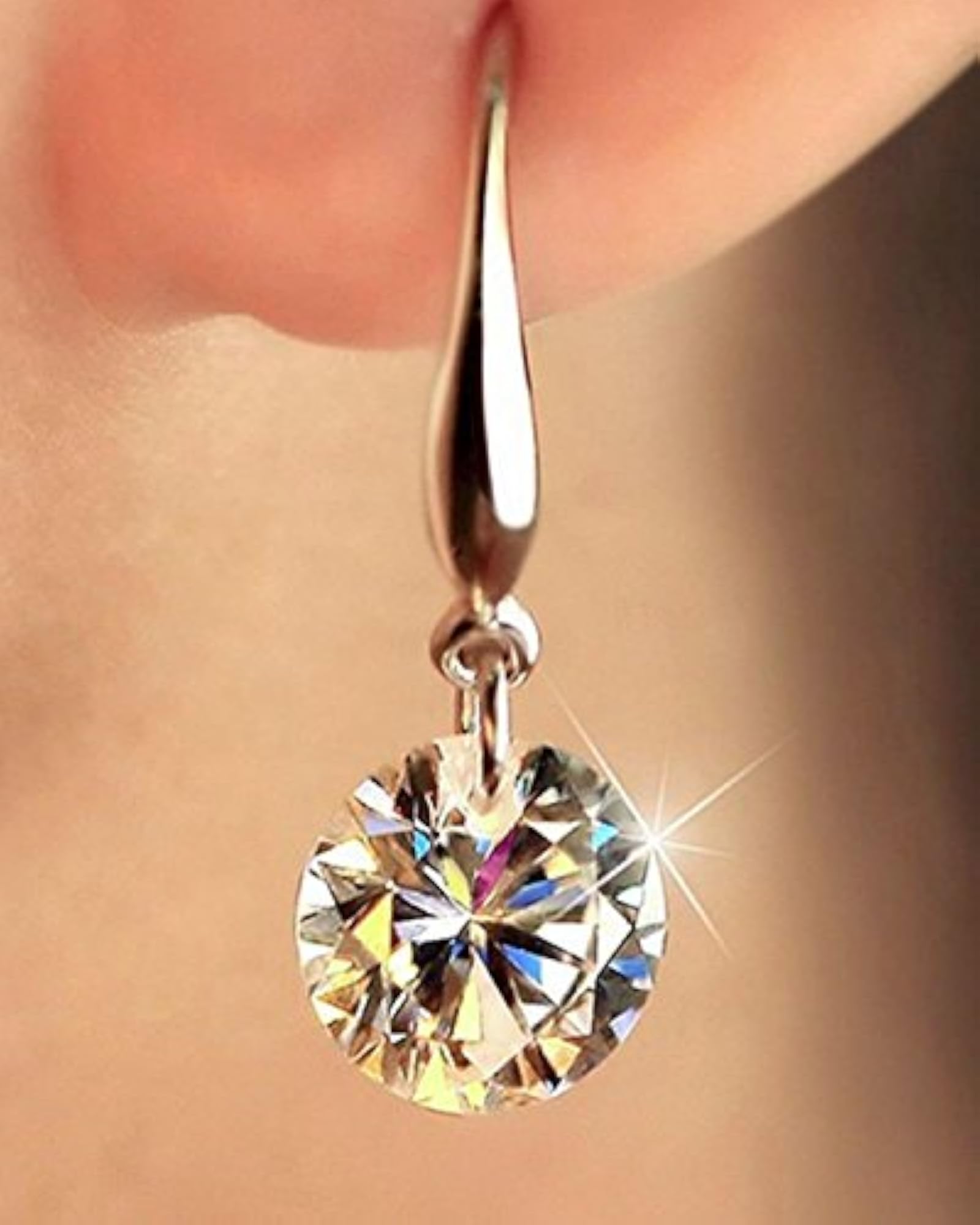 Crystal Dangle Drop Earrings For Women
