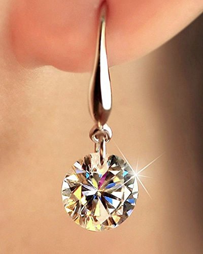 Crystal Dangle Drop Earrings For Women