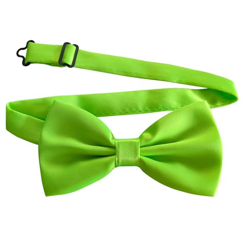 Image of Bow Tie for Men & Boys, Pre-Tied Bowtie Adjustable 9-18in, for Formal Tuxedo, Prom Party, Wedding