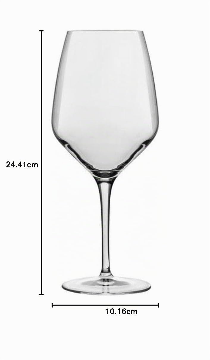 Bormioli Luigi Atelier Juego Cálices para Cabernet, Vidrio Sonoro, Transparente, 70 cl, 6 Piezas