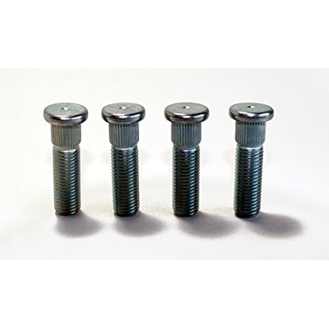 Compatible with Kawasaki Mule 600/610 / SX Front & Rear Wheel Hub Drum Stud/Bolt Set - 92153-0920 & 92154-1482 Cover