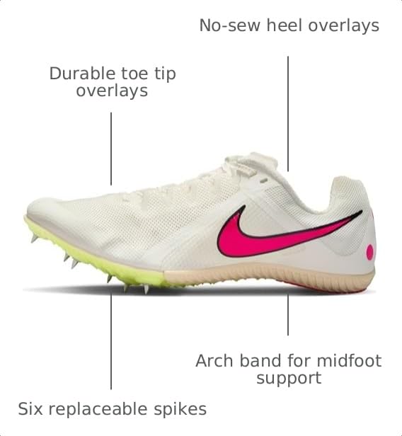 Image of Unisex Zoom Rival Sprint (600 - Hyper Pink /Black /Laser Orange)