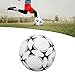 POENVFPO High Elasticity Professional Soccer Ball, Kick Proof PU Leather Kids Training Football, Ideal for Matches and Exams (No. 5)