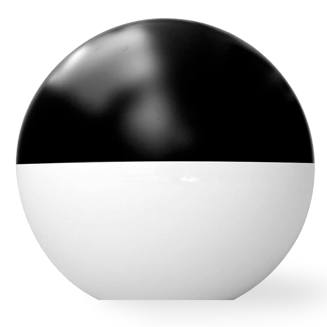 Globo Lampione da Esterno Antinquinamento in Policarbonato Prismato Inciso Incolore - Ricambio - Illuminazione Esterna - Misure: Ø 45 cm - Apertura: Ø 17 cm