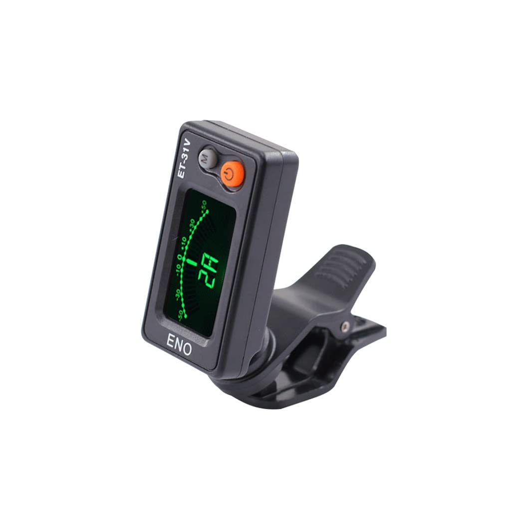 JJJ ET-31V Sintonizzatore di Violino Viola Tuner elettronico con sintonizzatore di Basso a Violoncello Doppio Violoncello (Color : ET-31V)