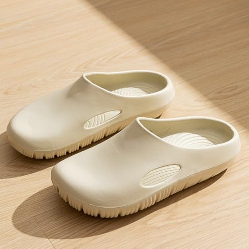 Image of Garden Clogs for Women and Men, Arch Support Work Shoes Comfort Non-Slip Waterproof Mules Nurse Sandals, Slip-on Outdoor Beach Slippers Unisex Adult Classic Closed Toe Slides