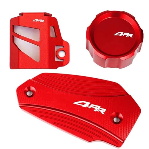 Tapa de depósito de frenos para Kawasaki Ninja ZX4RR 2023 en color rojo combo