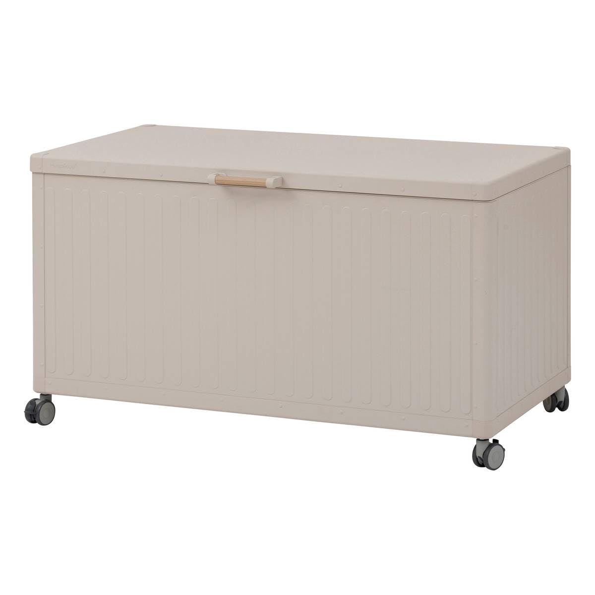 Hespéride - Coffre de rangement edenio argile m 141,​6 x 72 x 78cm en aluminium