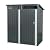 5X3 FT Outdoor Metal Storage Shed - Large Metal Tool Shed with Reinforced Sloping Roof & Ventilation ? Lockable Doors Frame ? with Sturdy Frame Structure for Backyard, Patio, Garage