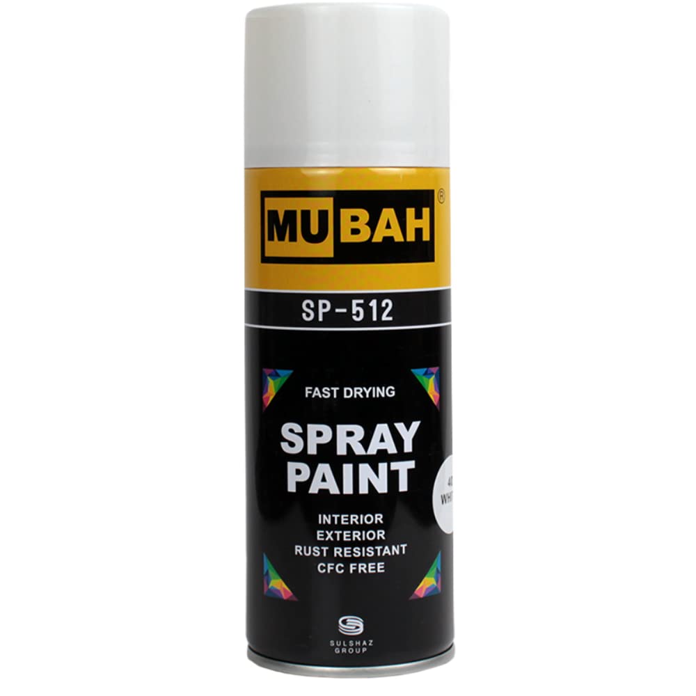 MUBAH Spray Paint - Gloss White